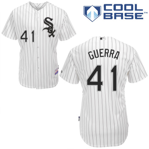 Javy Guerra #41 MLB Jersey-Chicago White Sox Men's Authentic Home White Cool Base Baseball Jersey